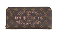 LOUIS VUITTON Canvas Wallet Women's Brown