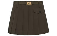 PRADA Casual Short Skirts Women's Green