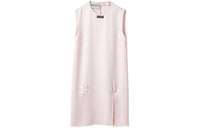MIU MIU Satin Mini-Dress Sleeveless Dress Women's Pink
