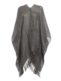 Brunello Cucinelli Fringed Poncho