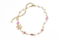 CHANEL Metal, Colored Glaze, Pearl, Gemstone Necklaces Women's Gold