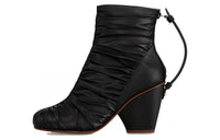 LOUIS VUITTON Olympia Ankle Boots 8.5cm Women's Black