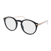 DIOR Acetate Oval Eyeglass Frames Women's Black