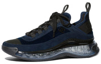 CHANEL Women's Velvet Calfskin Grosgrain Sneaker 'Navy Blue' Women's