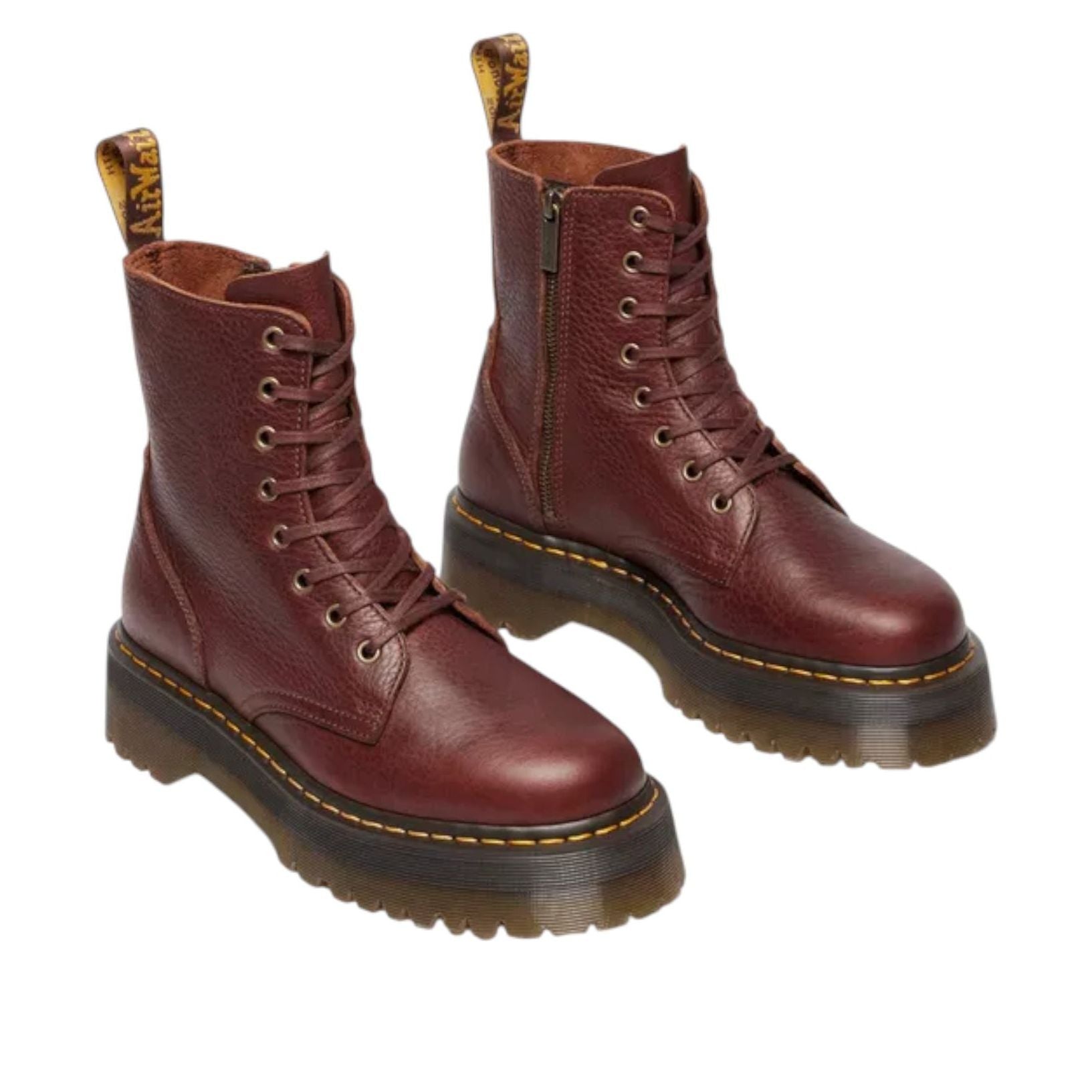 Dr. Martens Jadon Soft Ambassador Platform Boots 'Cashew' 41324200
