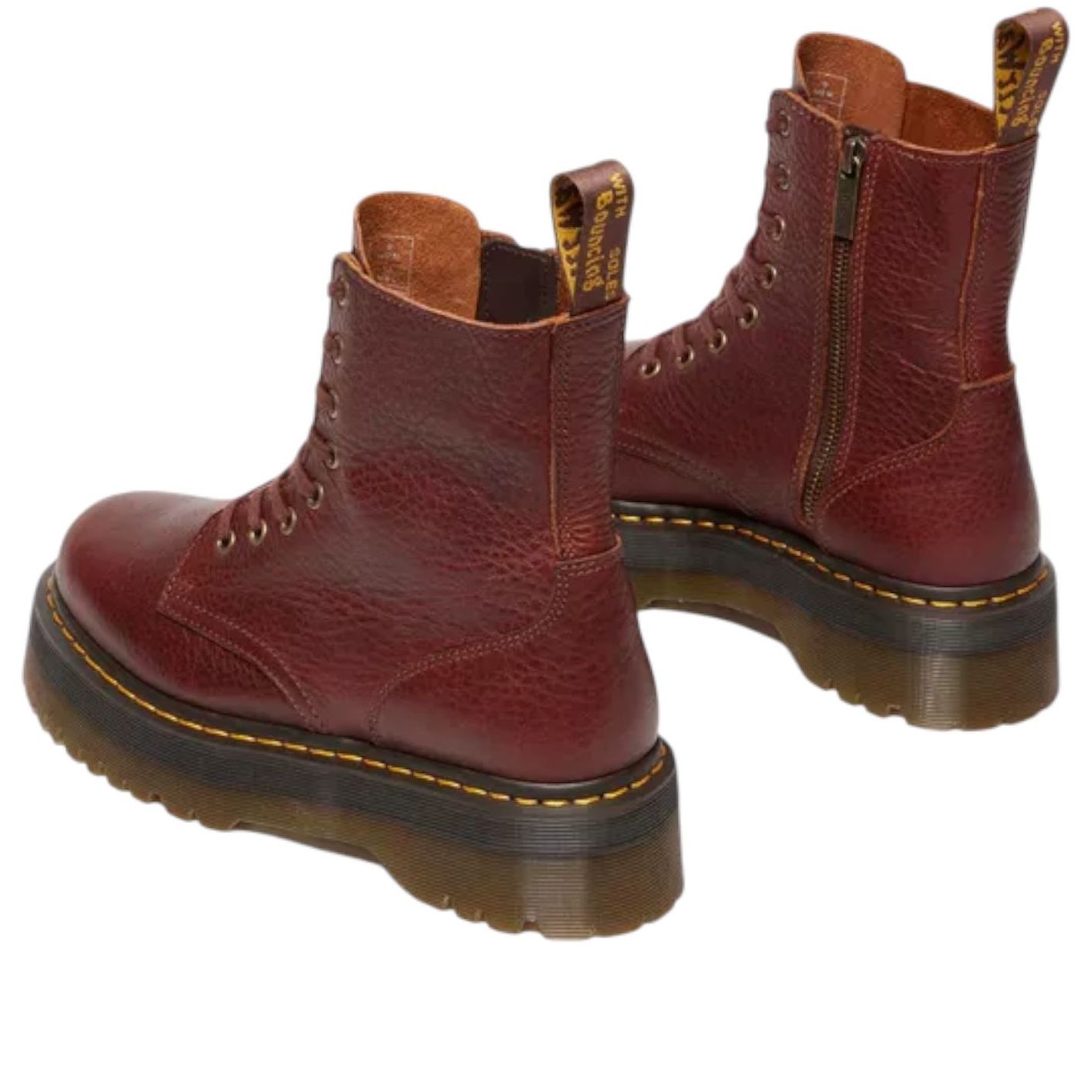 Dr. Martens Jadon Soft Ambassador Platform Boots 'Cashew' 41324200