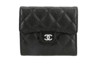 CHANEL Classic Small Flap Wallet Black AP0231