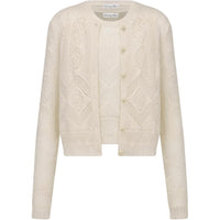 DIOR FW24 Casual Suit Women's Ecru