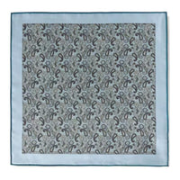 Loro Piana Mulberry Silk Scarves Men's Blue