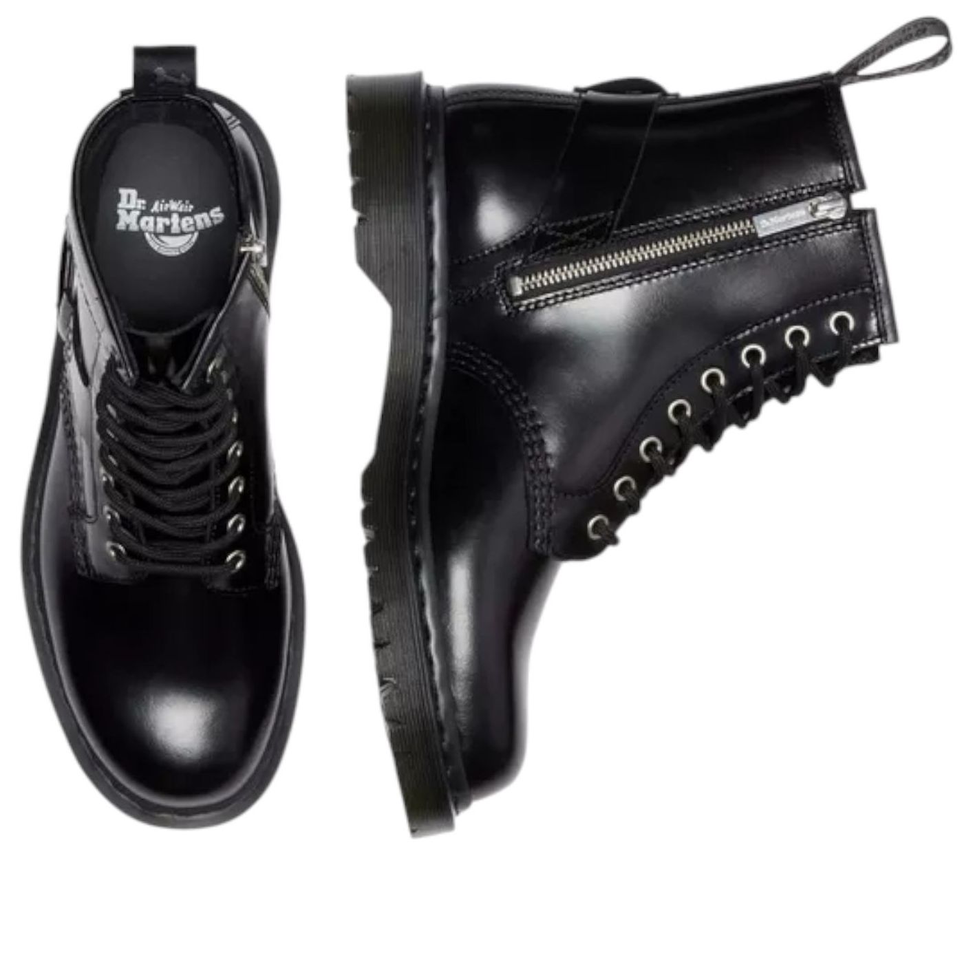 Dr. Martens 1460 Harness Lace Up Boots 'Black' 41388001