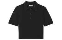 SAINT LAURENT Polo Shirt Women's Black