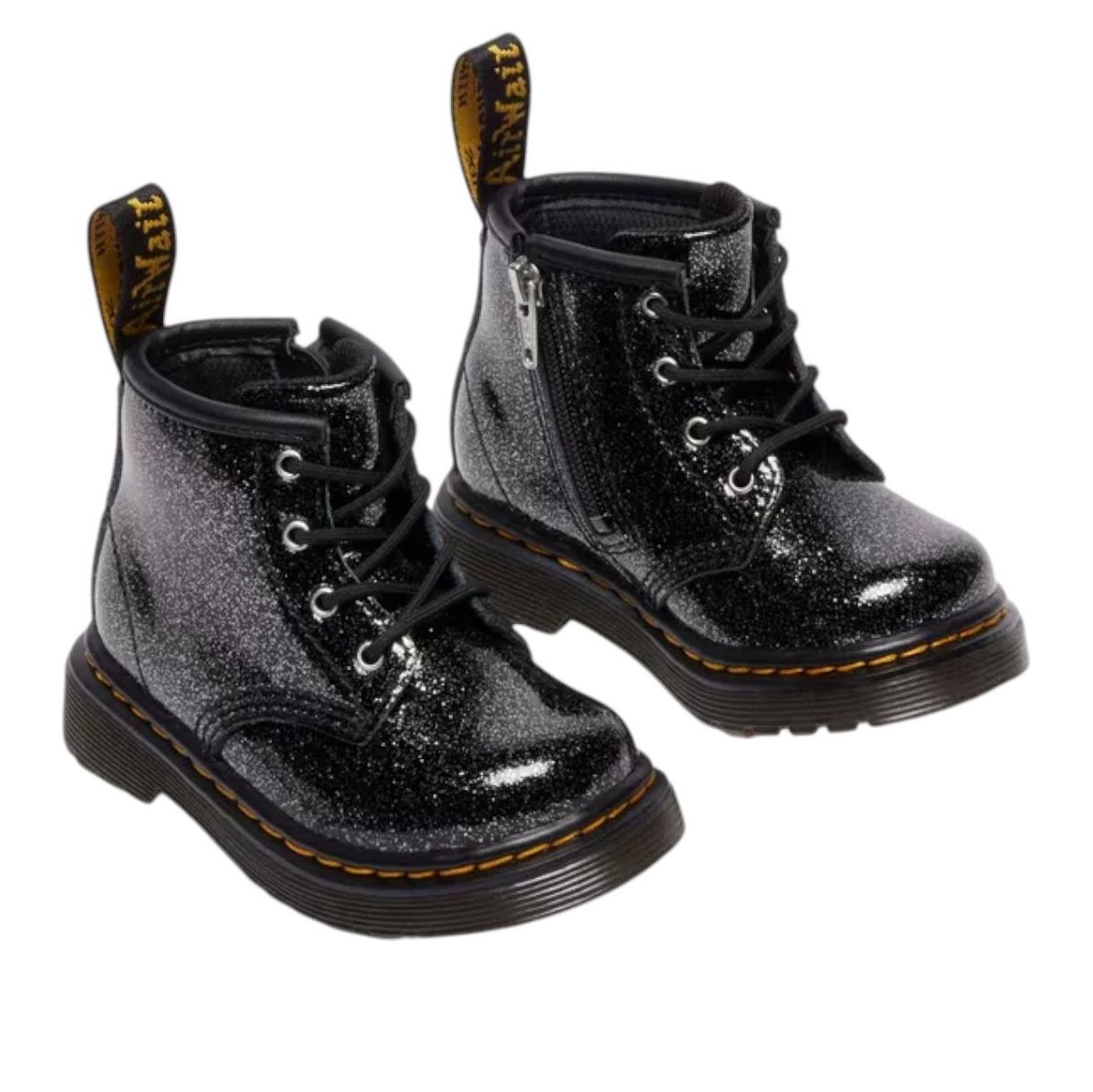 (TD) Dr. Martens 1460 Glitter Patent Leather Boots 'Black' 41427001
