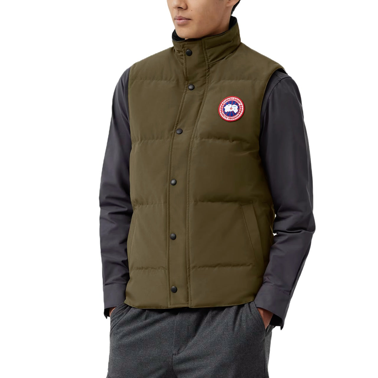 Canada Goose Garson Vest 'Army Green' 4151M-49