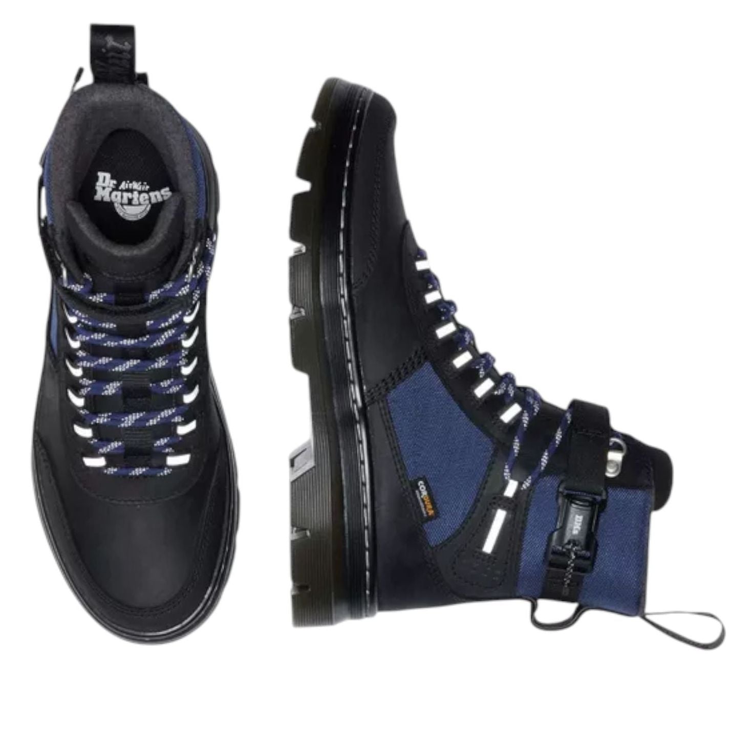 Dr. Martens Combs Tech WX Utility Boots 'Black Midnight Blue' 41534400