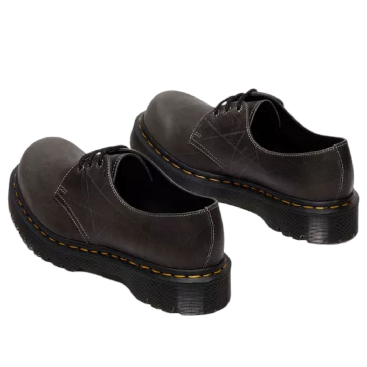 Dr. Martens 1461 Natural Grain Bump Toe 'Gunmetal' 41598020