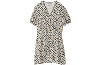 MIU MIU Short-Sleeved Dresses Women's Beige