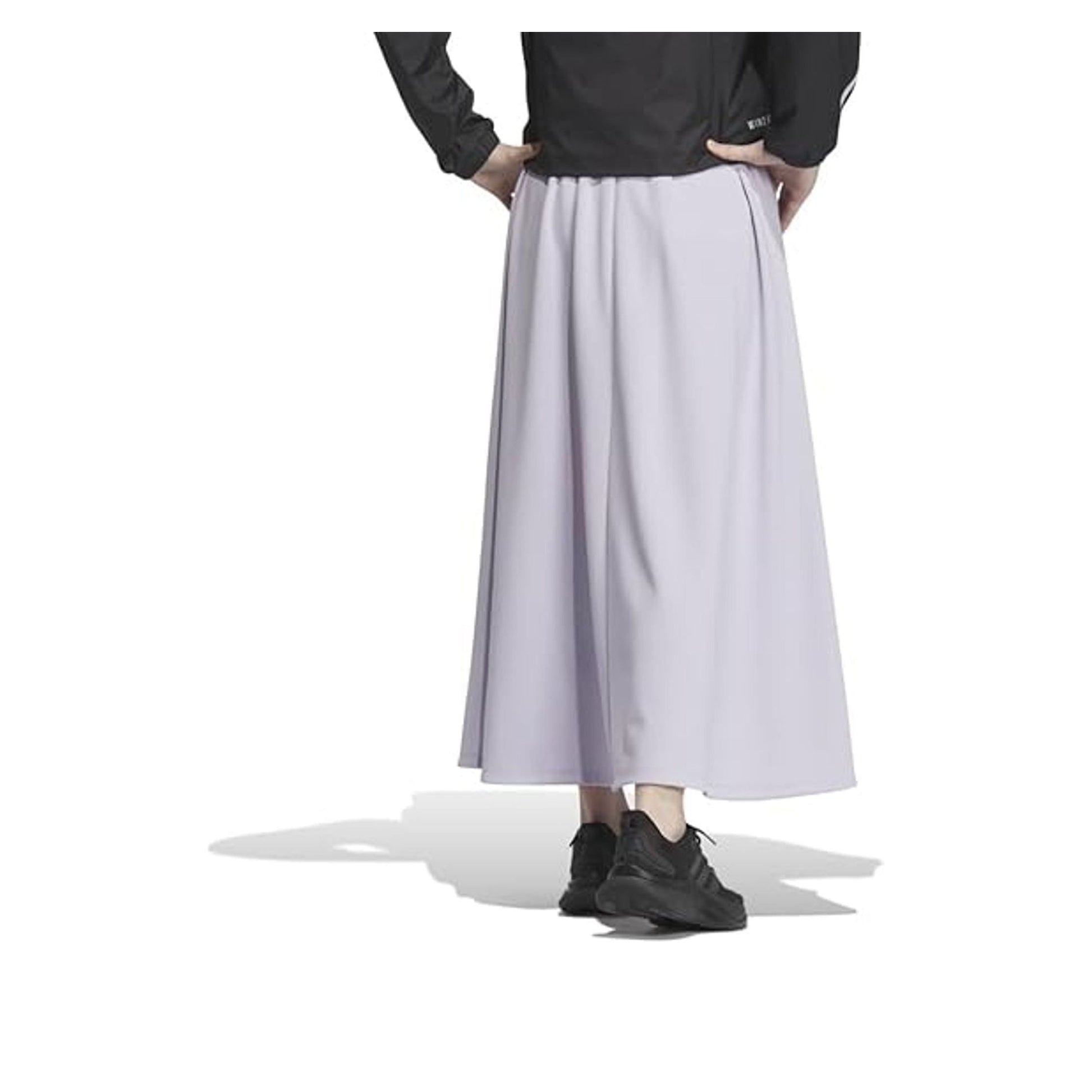 (WMNS) adidas 3-Stripes Loose Double Knit Skirt Asia Sizing 'Purple' IK9879