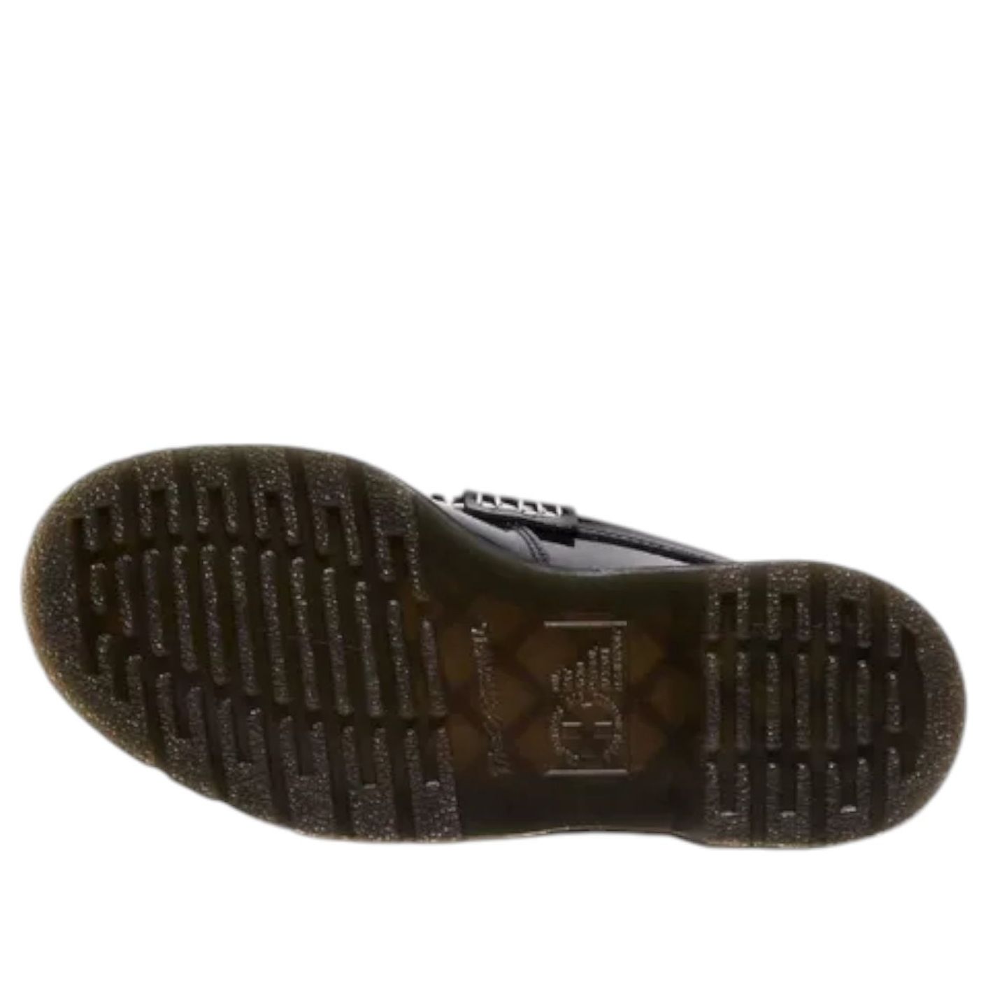 (WMNS) Dr. Martens Penton Heart Two-Tone Arcadia Loafers 'Black White' 41676001