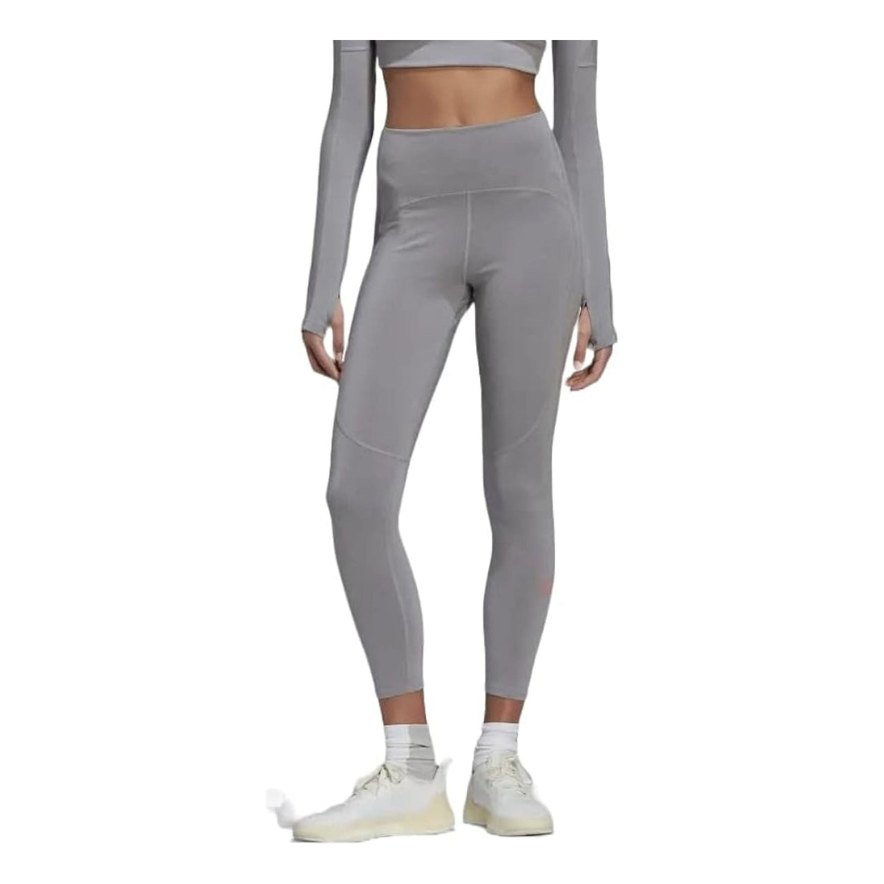 (WMNS) adidas by Stella McCartney 7/8 Yoga Leggings Asia Sizing 'Grey' HD9065