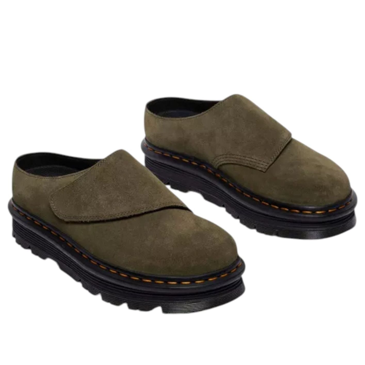 Dr. Martens Zebzag AnyWair Mules 'Olive' 41730300