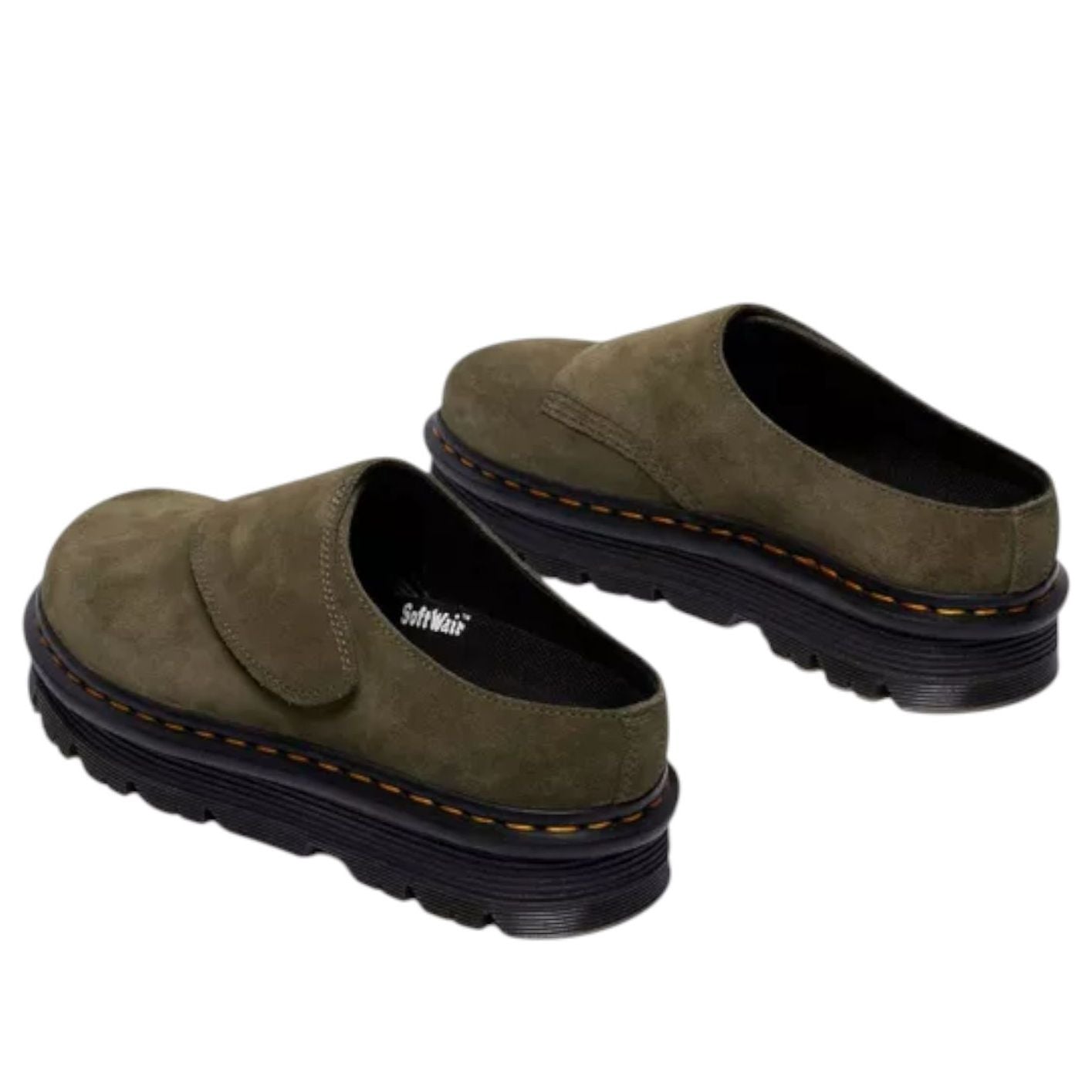Dr. Martens Zebzag AnyWair Mules 'Olive' 41730300
