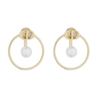 DIOR Metal Earrings Women's Gold