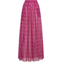 DIOR Casual Long Skirts Women's Fuchsia