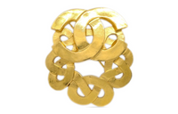 CHANEL 2001 Star Motif Coco Brooch