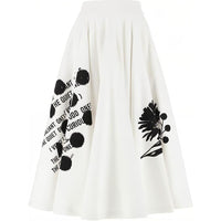 PRADA SS21 Long Skirt Women's White