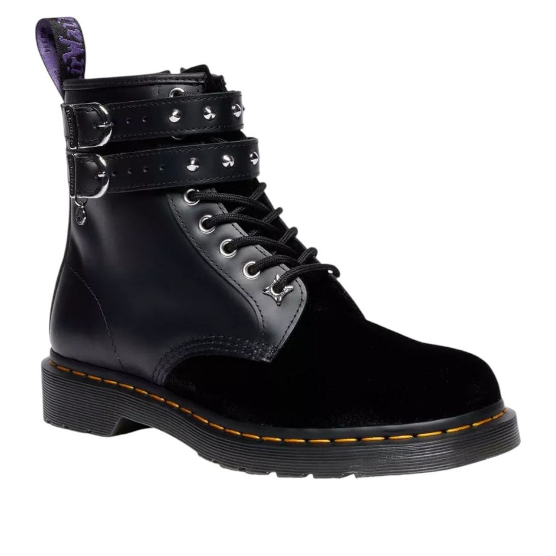 Dr. Martens x Wednesday 1460 Velvet Boots 'Black' 41854001