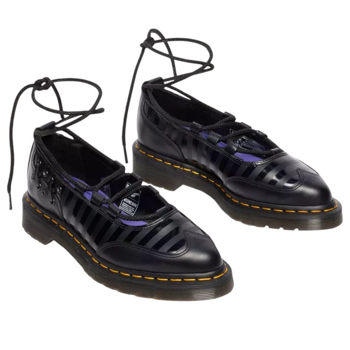 (WMNS) Dr. Martens x Wednesday Elphie II Ballet 'Black' 41856001