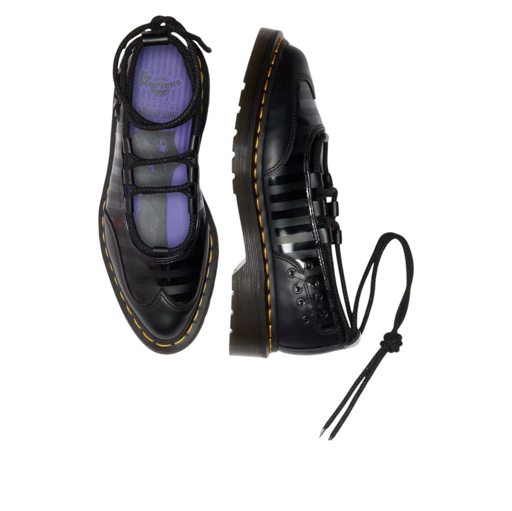 (WMNS) Dr. Martens x Wednesday Elphie II Ballet 'Black' 41856001