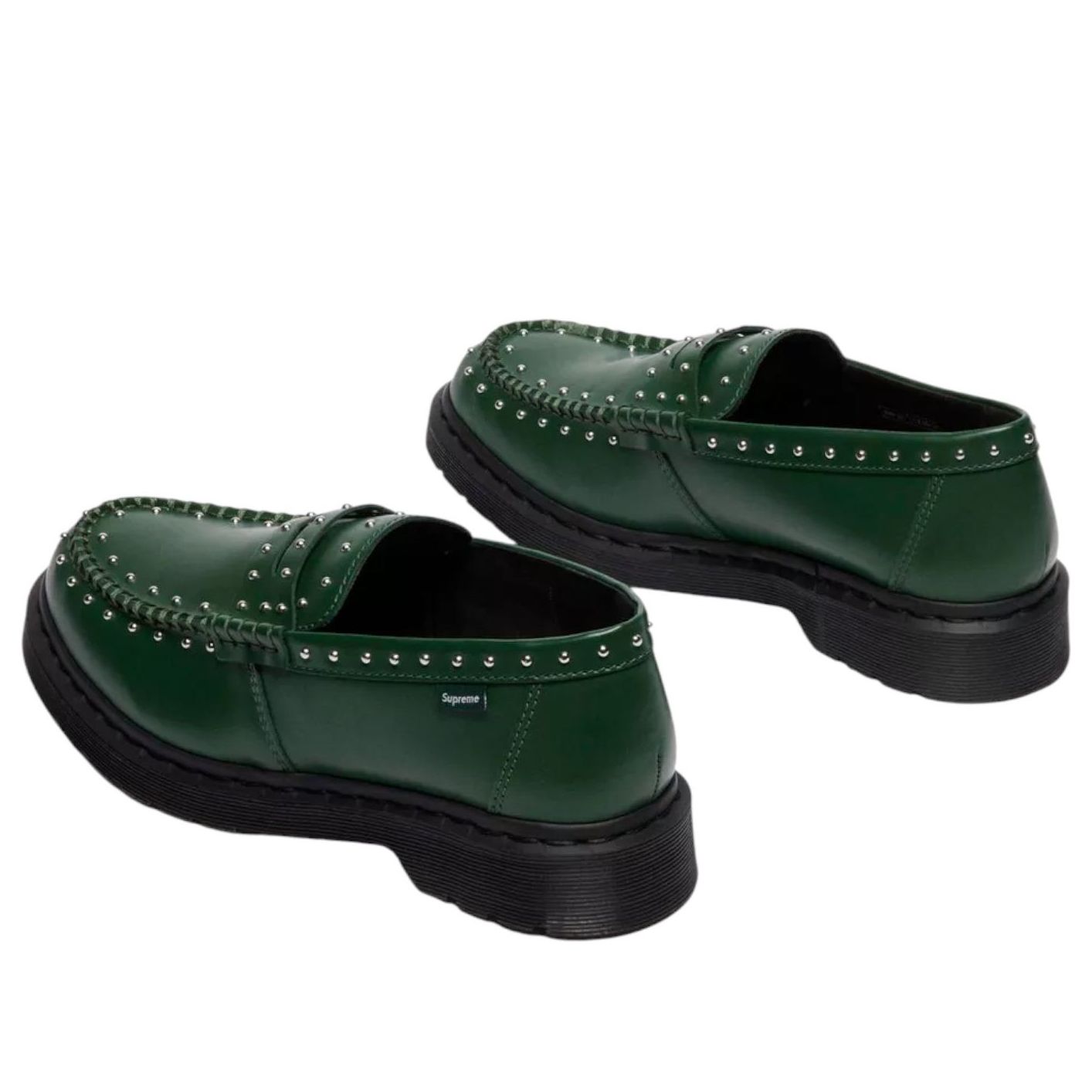 Dr. Martens x Supreme Studded Penton Loafer 'Green' 41873300