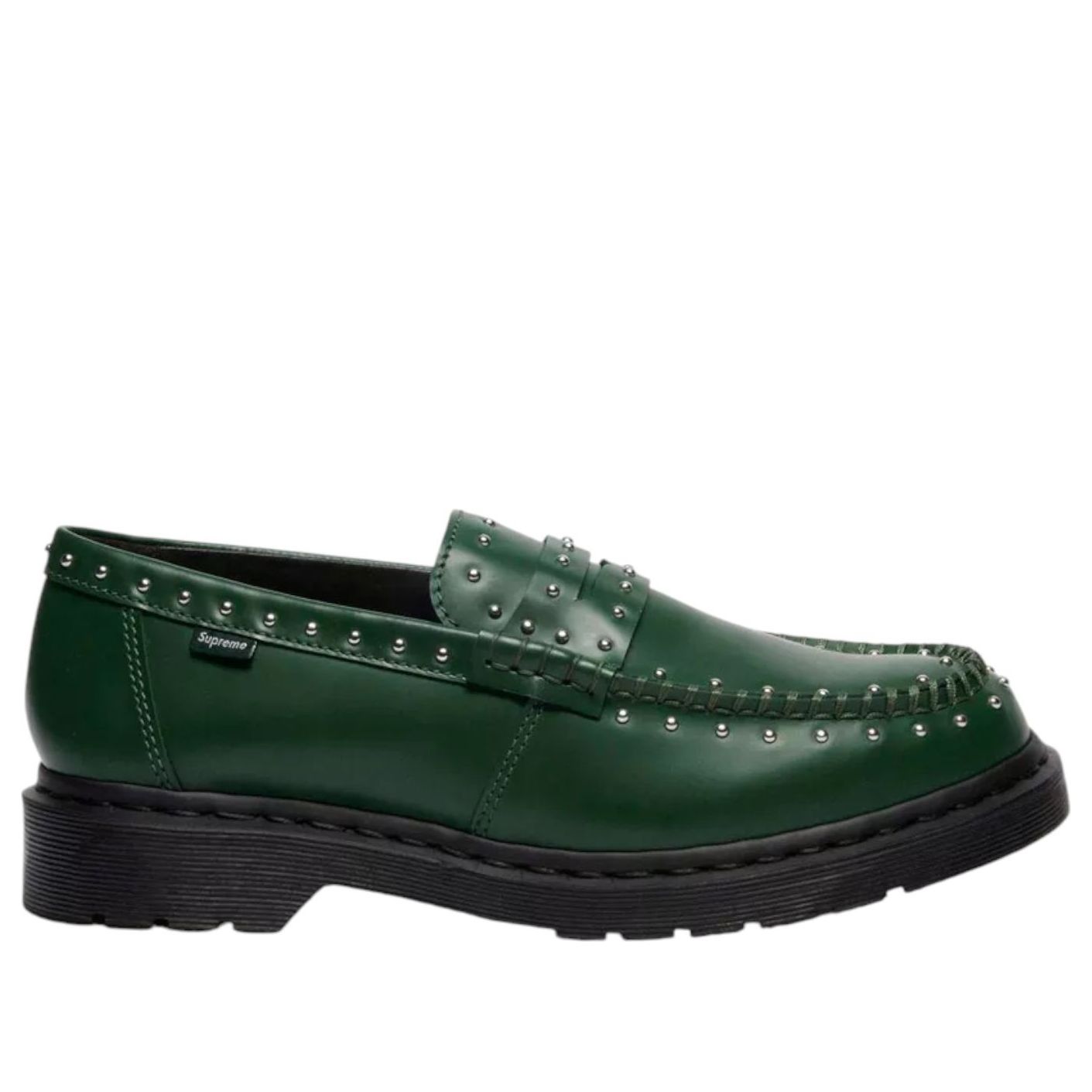 Dr. Martens x Supreme Studded Penton Loafer 'Green' 41873300