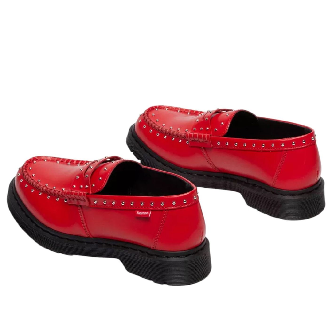 Dr. Martens x Supreme Studded Penton Loafer 'Red' 41873600