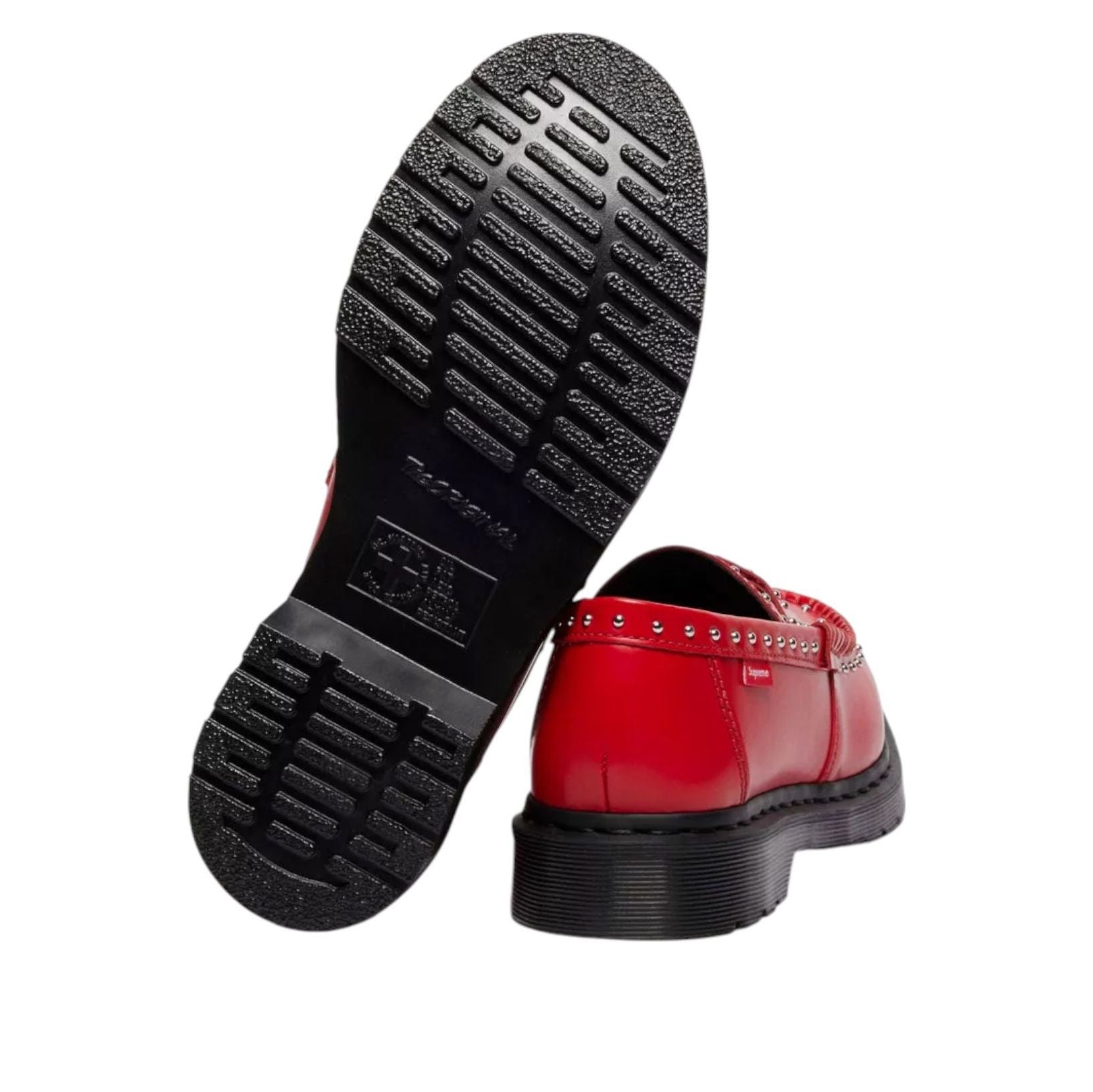 Dr. Martens x Supreme Studded Penton Loafer 'Red' 41873600