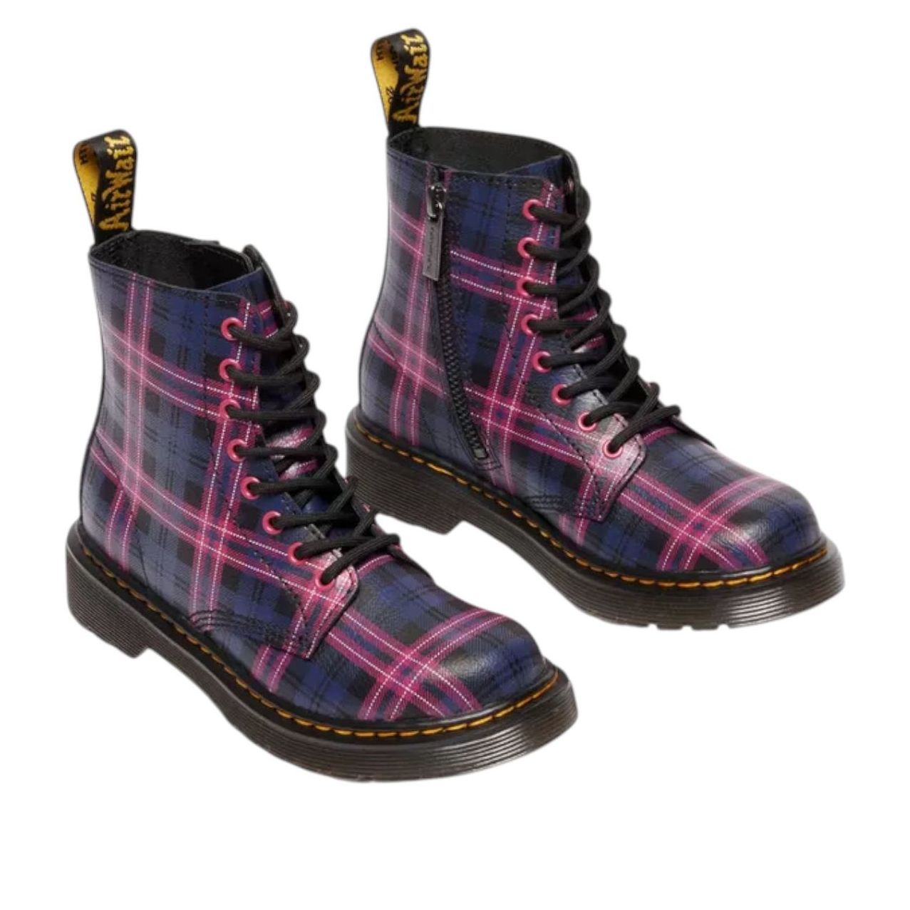 (GS) Dr. Martens 1460 Pascal Junior Boots 'Black Multicolor' 41932001