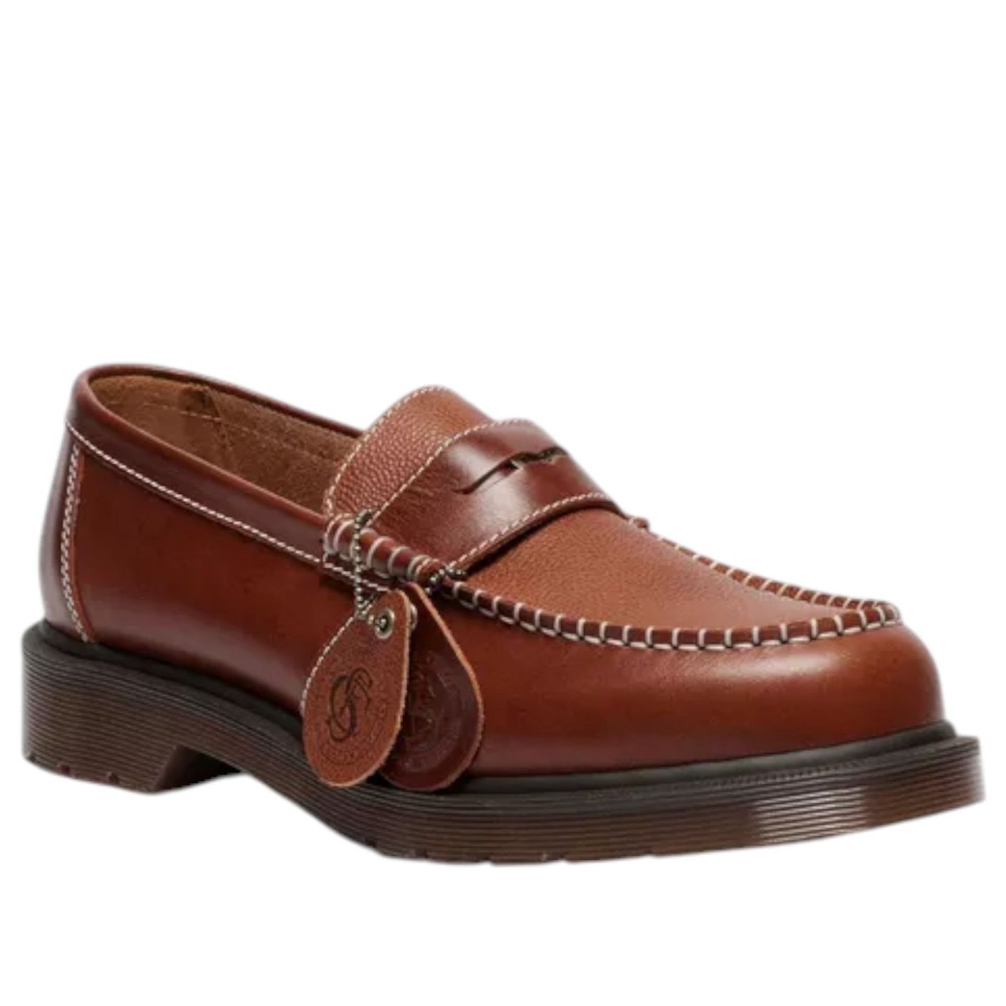 Dr. Martens Penton Classic Calf Leather Loafers 'Amber Tan' 41977200