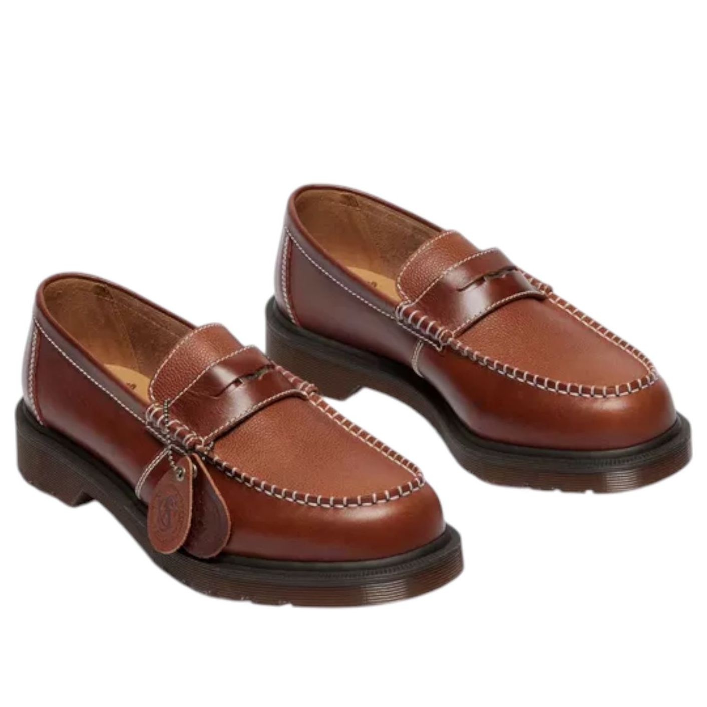 Dr. Martens Penton Classic Calf Leather Loafers 'Amber Tan' 41977200