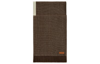 HERMES Cashmere Knit Scarves Women's Tan