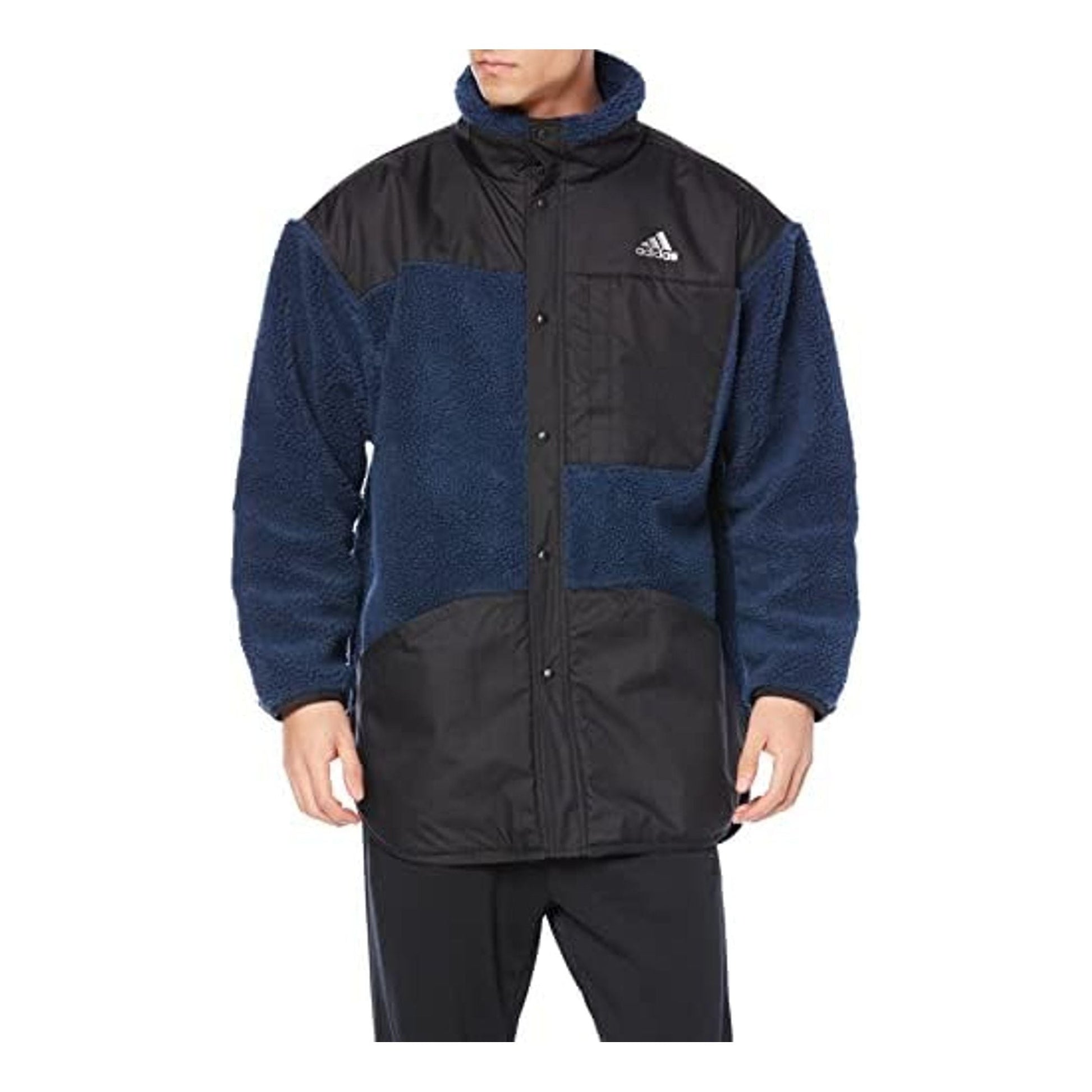 adidas PRSVE Boa Fleece Jacket Asia Sizing 'Black Blue ' H40902