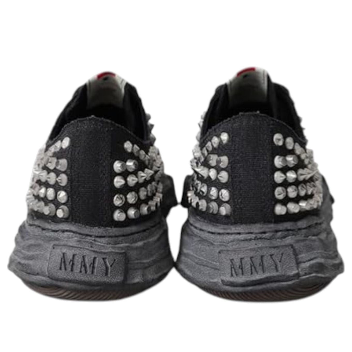 Maison MIHARA YASUHIRO Peterson 23 OG Sole Studded Canvas Low 'Black Black' A13FW715-BLKBLK