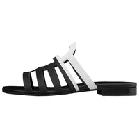 HERMES Stylish Sandals Women's Black