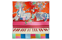 HERMES Silk Scarves Women's Multicolor