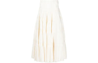 PRADA Casual Long Skirts Women's White