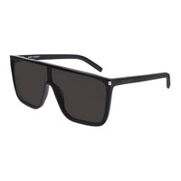 SAINT LAURENT Irregular Shape Sunglasses Women's Black