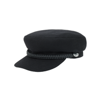 HERMES Cashmere Newsboy Cap Unisex
