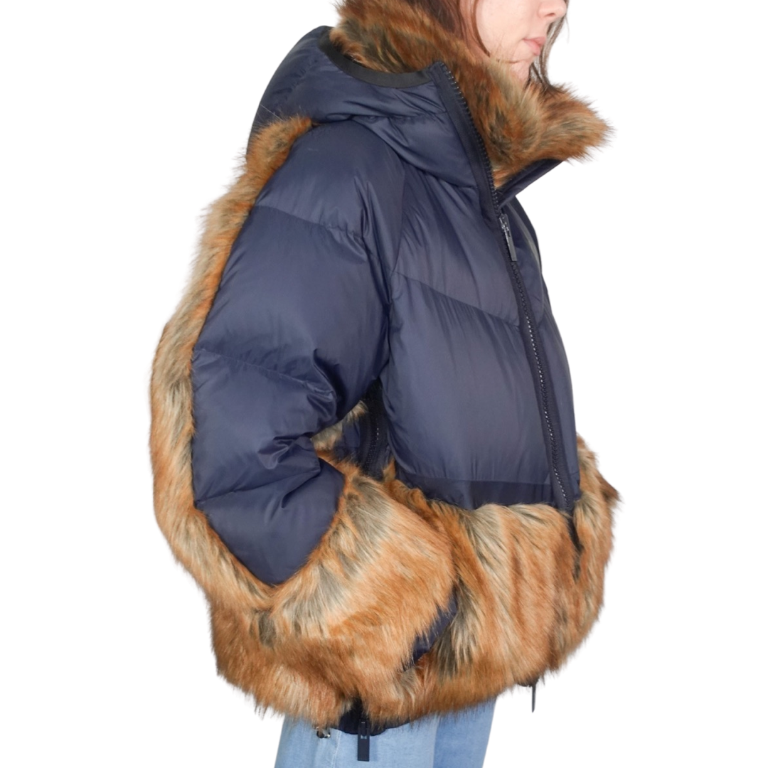 (WMNS) Nike x sacai Parka 'Navy' CT3267-475