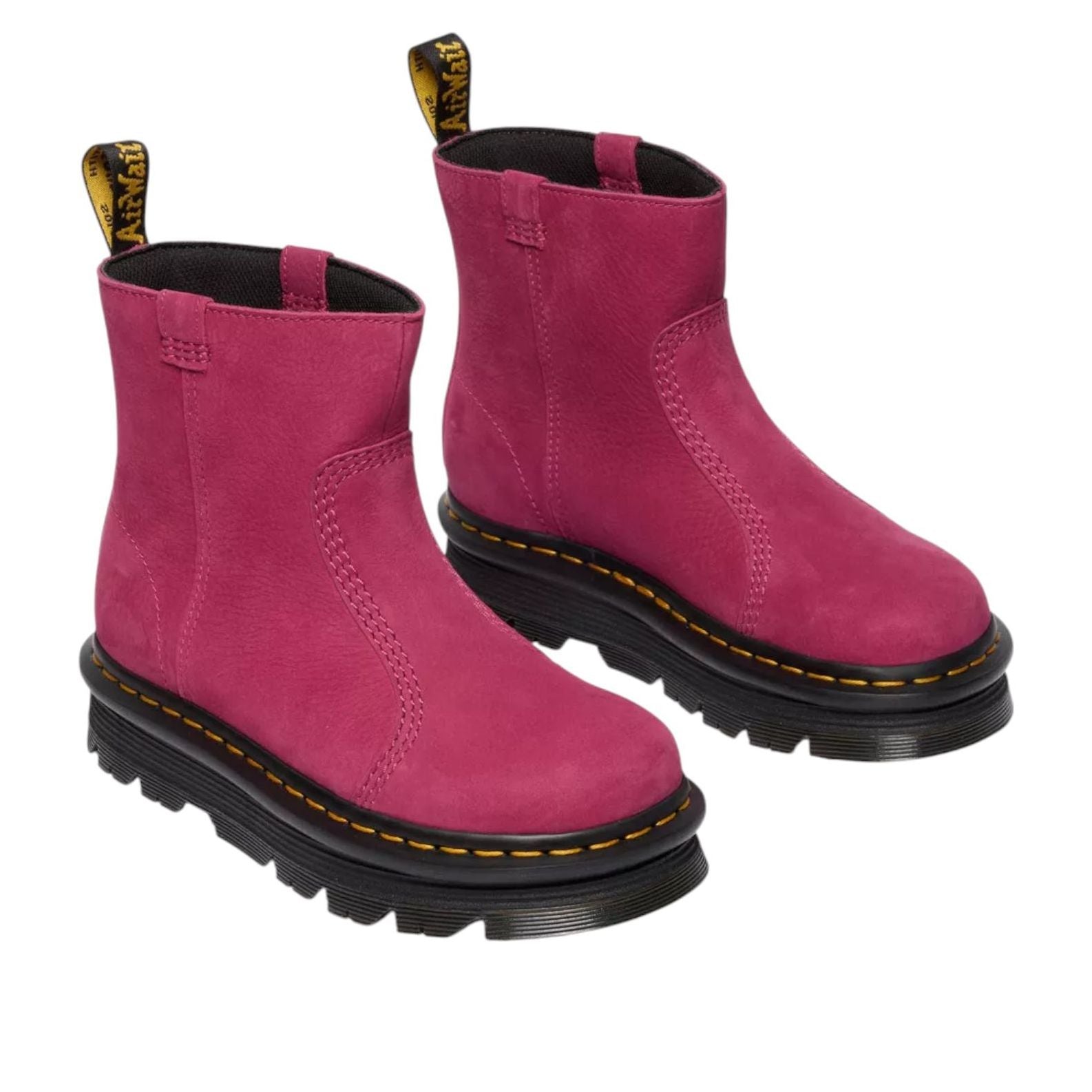 (WMNS) Dr. Martens Zebzag Rigger 'Fuchsia Pink' 42022650