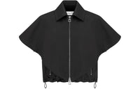 DIOR Short Cloak Shirt Women's Black